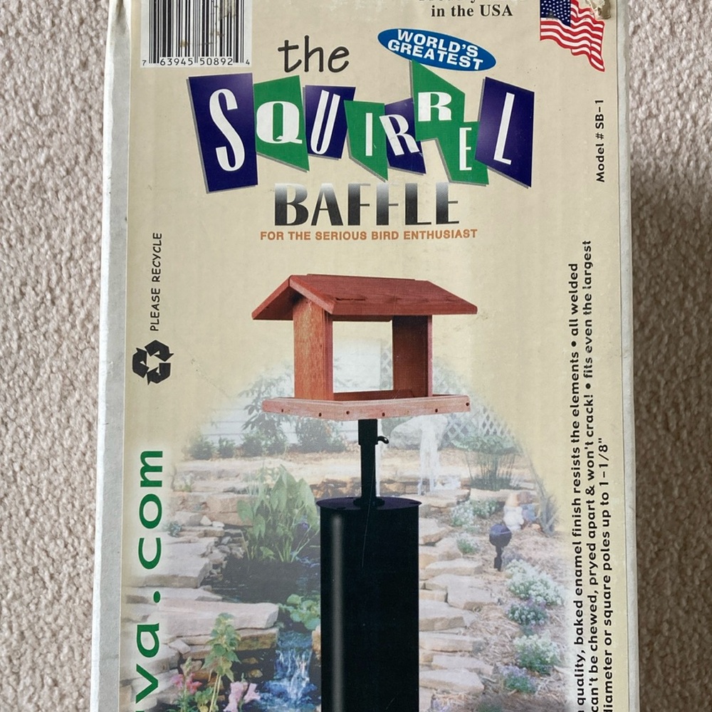 Erva Squirrel Baffle - New in Box - Unopened